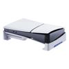 For PS5 Slim Base Stand Base Stand Holder Horizontal Holder with 4-Port USB2.0 Hub for Playstation 5 Slim Disc & Digital Edition