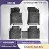 Eco-friendly Double Layer TPE 3D All-Weather Floor Mats for 2015-2021 Geely Borui