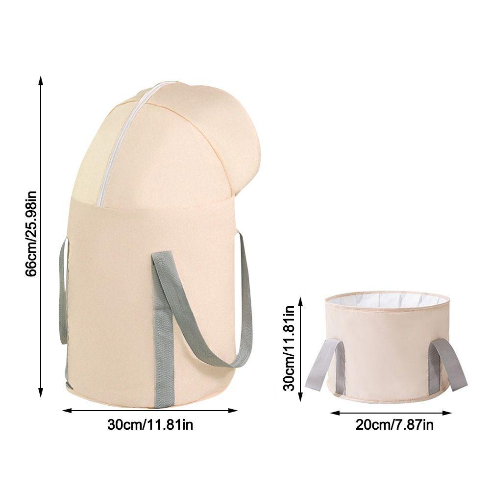 With Handle Foot Soaking Bag Household Bath Tub Foot Washing Bag Foot Spa Basin Home Dormitory