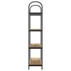 Artisan Oak Bookshelf 80 x 30 x 146 cm Engineered Wood