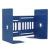 4pcs Bookends Slim Retractable Metal Desktop Book Stand Book Storage Folder Bookend Support for