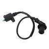 9mm Motorcycle Ignition Coil Stable High Performance Ignition Coil with Spark Plug Replacement for