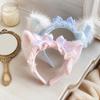 Soft Plush Fabric Plush Cat Ears Hair Decor Princess Style Fluffy Hair Hoop  Party Dress Up