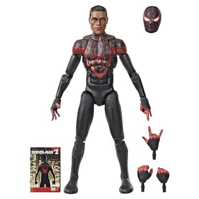 Hasbro MARVEL Legends Series Ultimate Miles Morales, Spider-Man Comic Book-accurate Collectible 15cm Action Figure (with Character-sized Comic Accesso