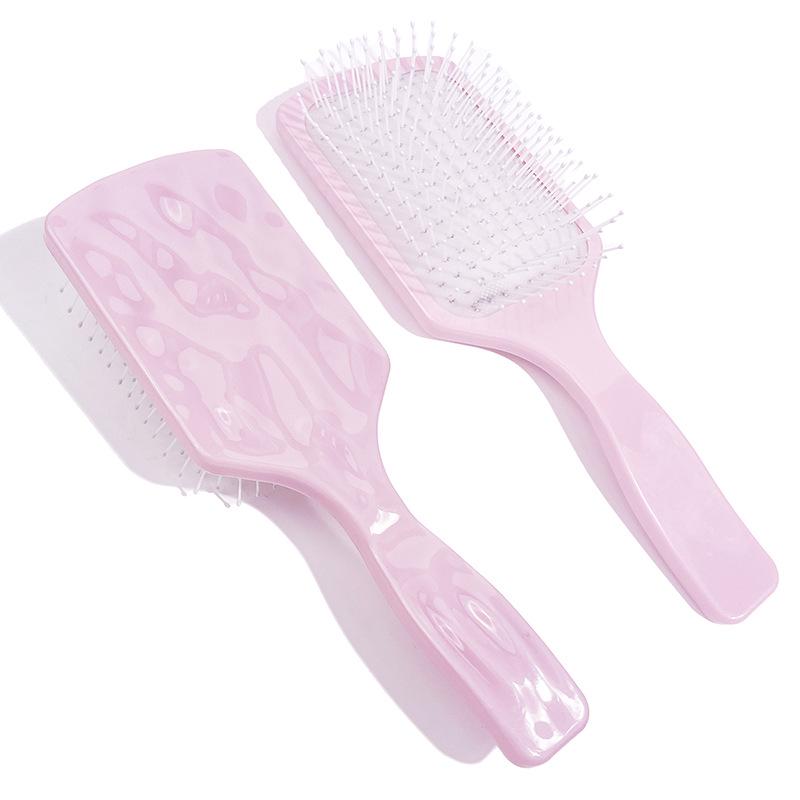 

Портативная расческа с воздушной подушкой для длинных вьющихся волос – пушистая, с большими пластинами и функцией массажа