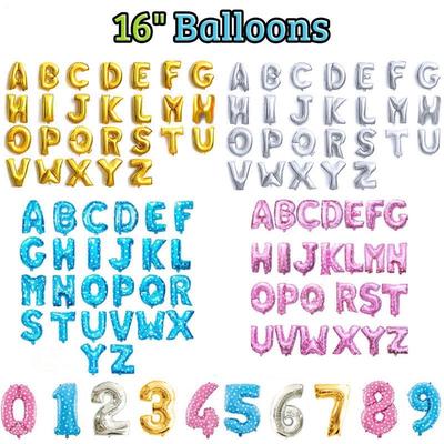 16/" Self Inflating Foil Balloons Alphabet Letters E Birthday Wedding Decoration