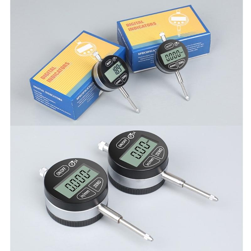 Waterproof Oil Resistant Digital Dialling Indicators Large LCD Screen 0.001mm Accuracy Thickness Depth Height Measurement Tool