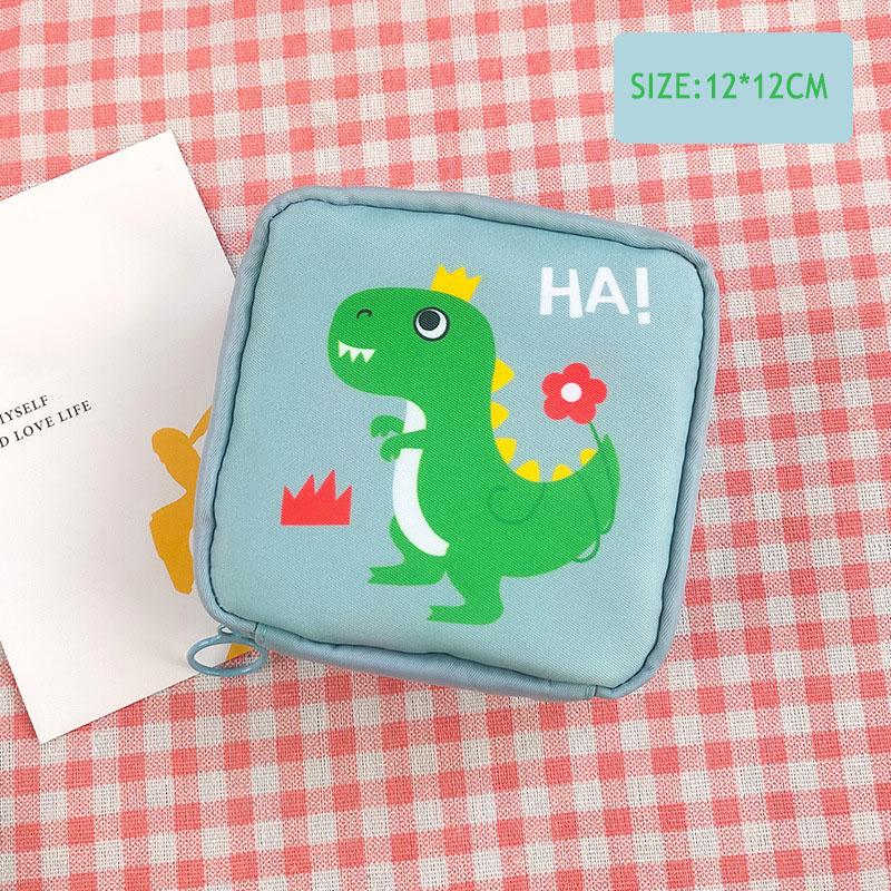 Portable Sanitary Pads Bag Mini Travel Makeup Pouch Waterproof Organizer For Women Girls Cosmetic Storage