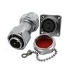 WEIPU WY20 TE/Z M20 Waterproof Connector 2 3 4 5 6 7 9 12 Pin Industrial Plug Socket Solar LED Auto Car Electronic Power Adapter