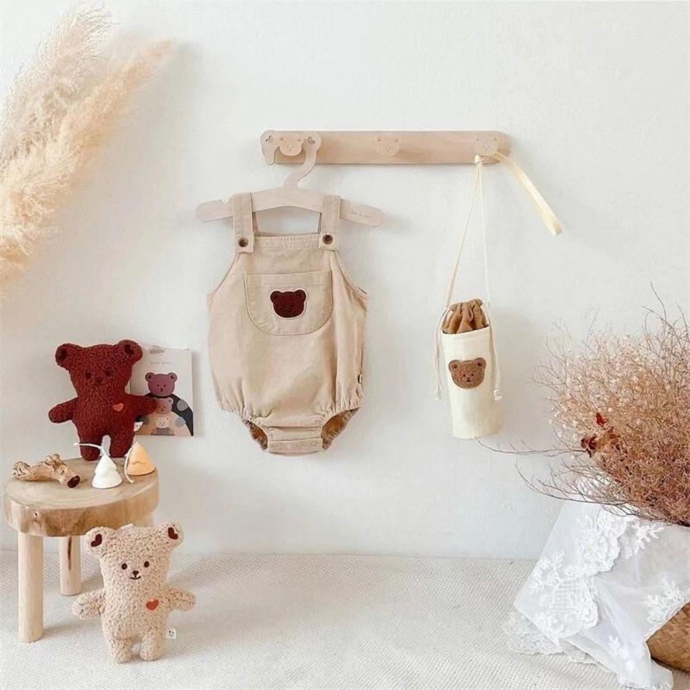5pcs/set Creative Children Coat Hanger Cute Doll Hanger Rack Smooth Baby Clothes Hanger for Toddler