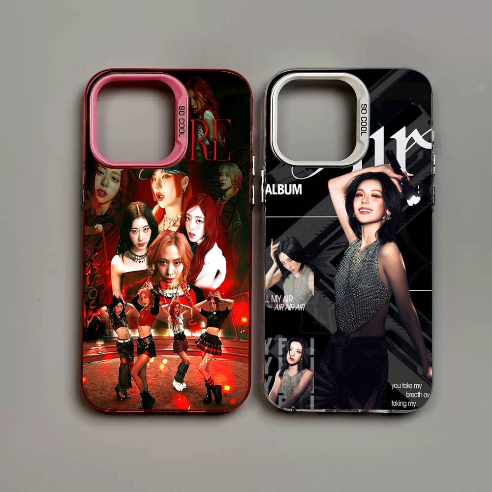 Singer Idol I-ITZY Color Phone Case For IPhone 17 16 15 14 13 12 11 Pro Max Plus Pro Shell