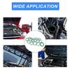 530pcs O Ring Kit Rubber 18 Sizes O-Ring Car Auto Vehicle Repair Air Conditioning Compressor Seals Assortment Kit