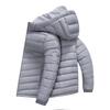 Mens Lightweight Down Jacket Winter Hoodless Zipper Warm Casual Outerwear Young Adults