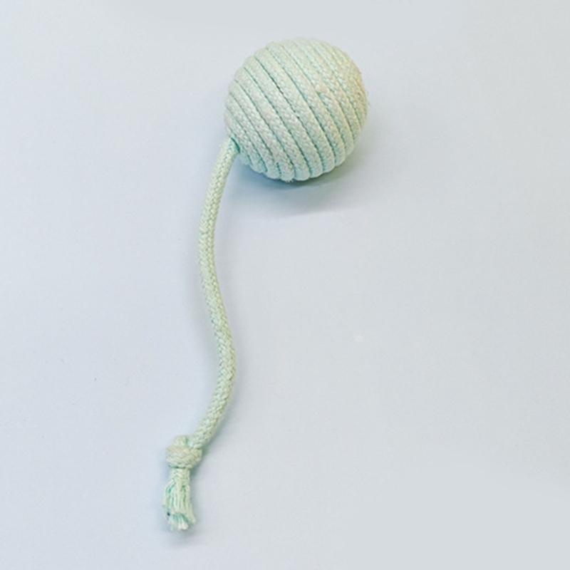 Sisal Balls for Cats Teasing Indoor Exercising Enrichment Cats Chew Toy Hunting Teething Cats Teasing Supply 6PCS