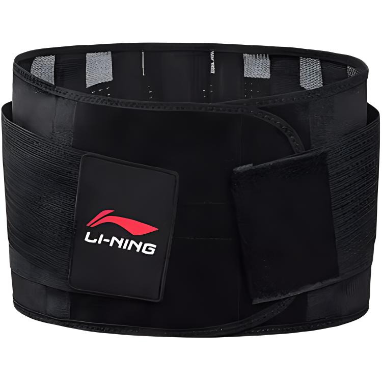 Li Ning Back Support Braces Elastane, Polyester Fitness Adults Protective LN-XXLQAN280-1-L L