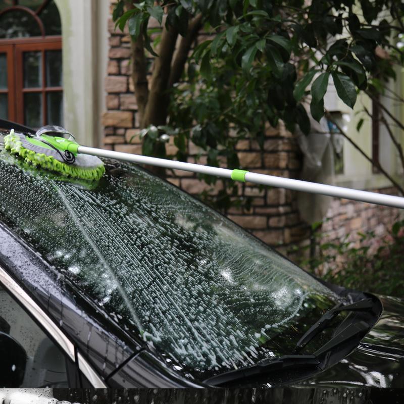Chenille Car Wash Mop Artifact Retractable Rod Car Wash Special Brush Car Practical Cleaning Car Wash Tools Supplies