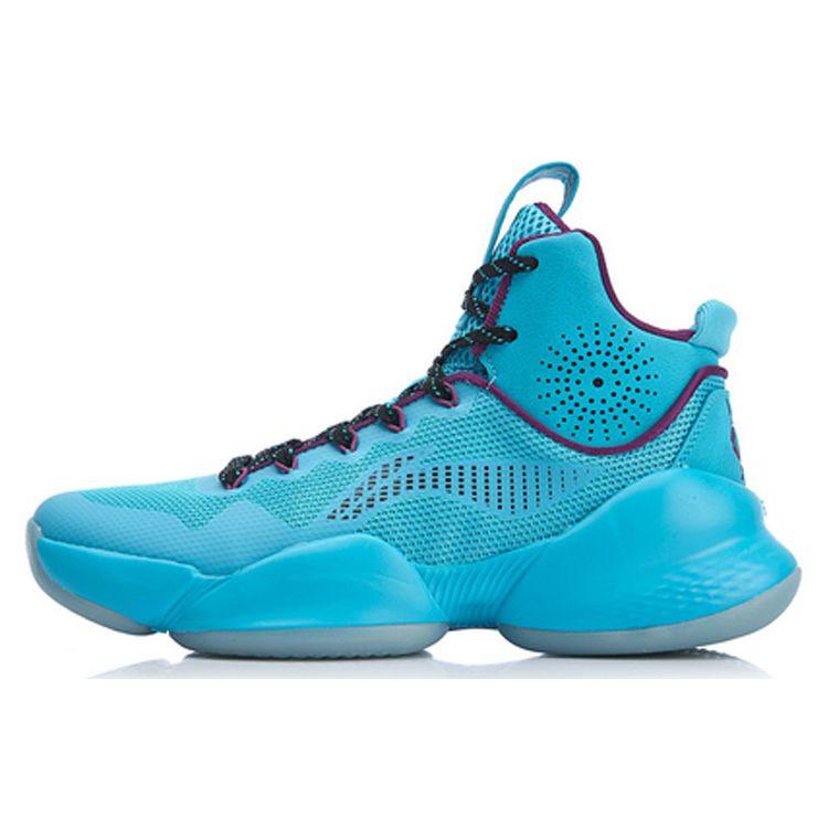 

Баскетбольные кроссовки Li-Ning Air Strike 5 Professional Competition High-Top, мужские кроссовки Lake-Blue ABAN045-6 44⅓