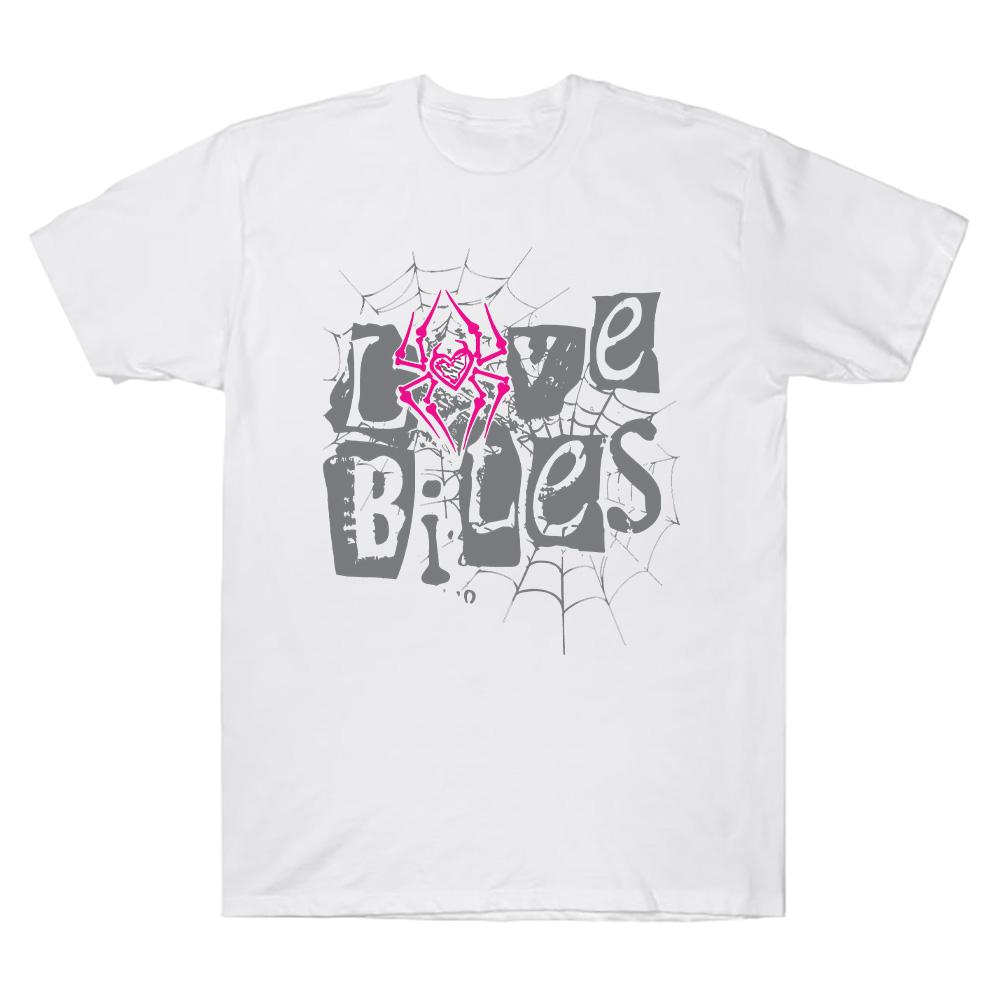 AJ Lee Love Bites Klasické základní tričko Vintage High Street Nadměrné Streetwear Dámské Pánské Bavlna O-výstřih Krátký rukáv Oblečení