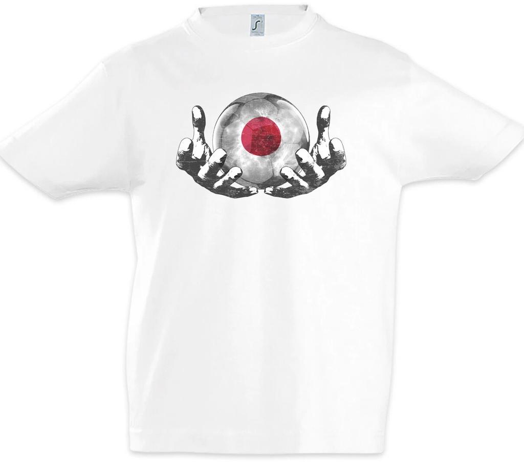Japan Football Magic Ball Kids Boys T-Shirt Japanese Soccer Flag Soccer-