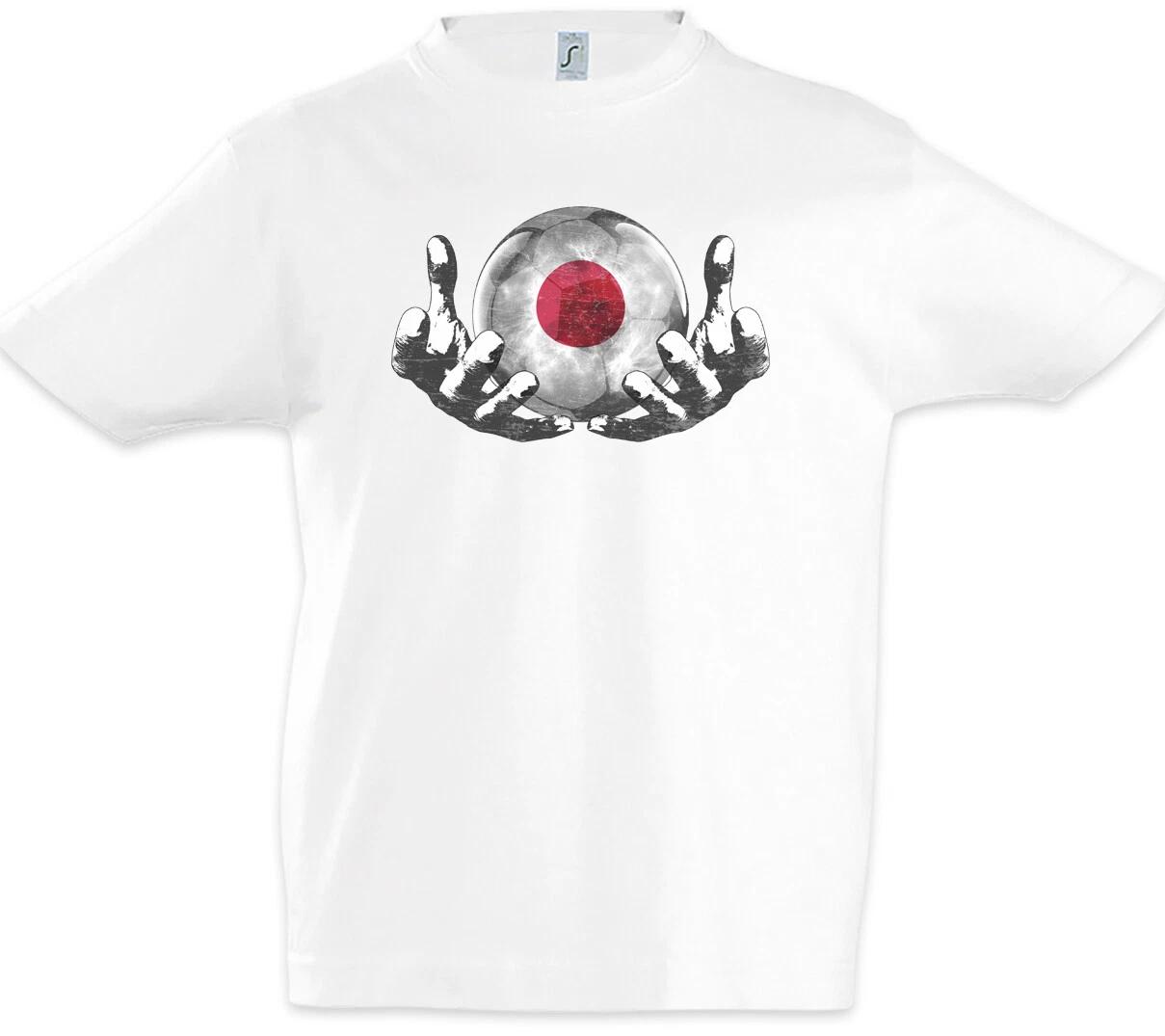 Япония Футбол Волшебный Мяч Дети Мальчики Футболка Японский Флаг Футбола Футбол- 150