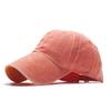 Simple light board fashion cap washed baseball cap men's and women's outdoor sunshade casual hat tide