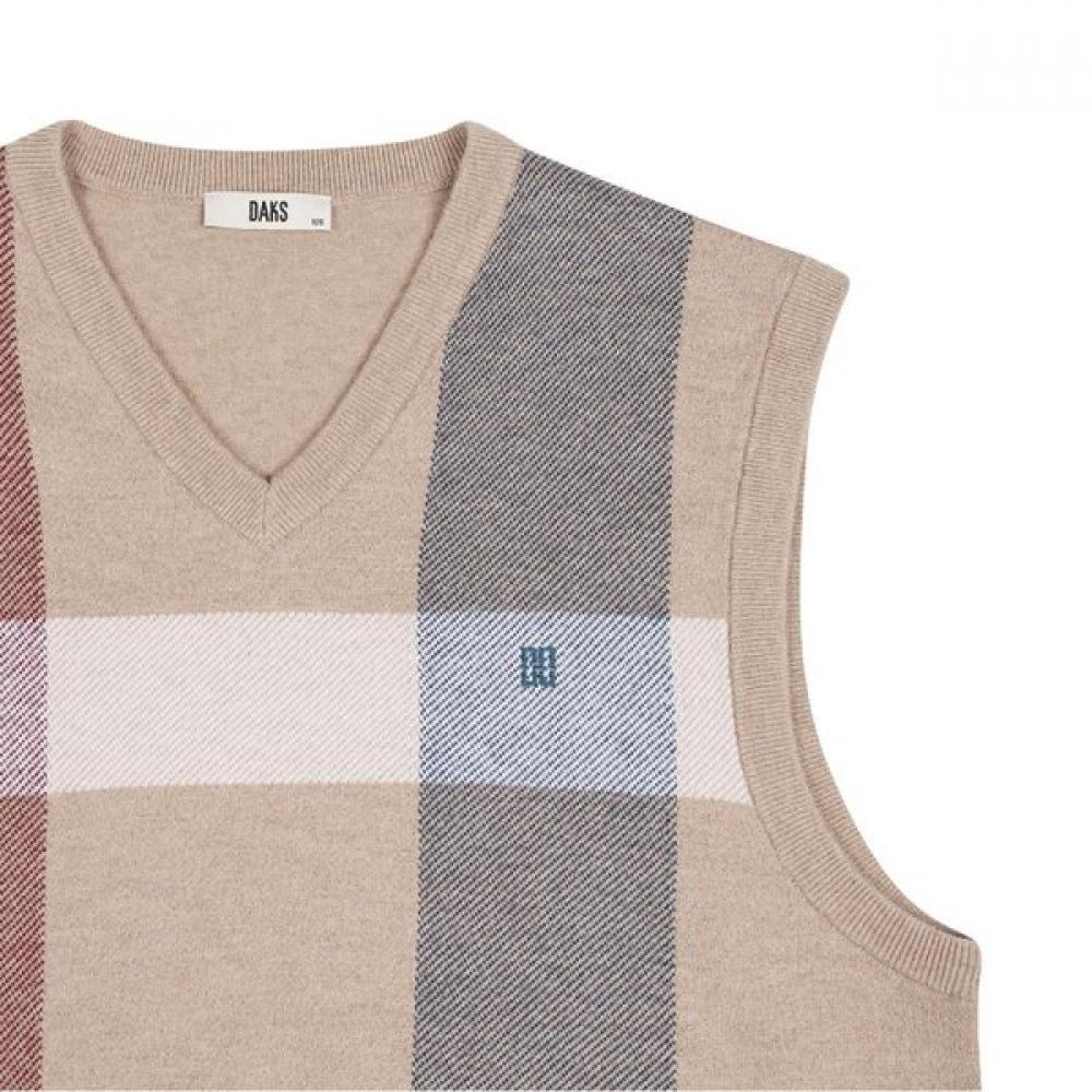 DakS Men S Wool Blend Big Check veSt dmp1Swve201i1 