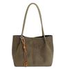2025 New Niche Retro Large-capacity Casual Autumn and Winter Fashion Simple New Bag Tote Commuter Armpit Bag
