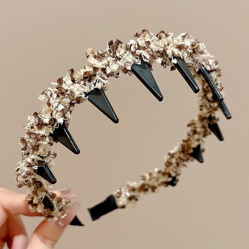 

Wavy Floral Headband Female Korean Premium Face Wash Hair Band Hair Accessories
