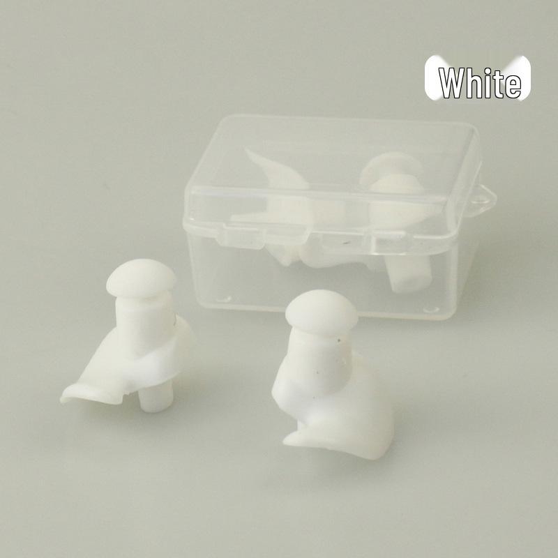 Waterproof Spiral Silicone Earplugs for Swimming and Noise Reduction