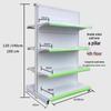 Hospital Pharmacy Multilayer Display Rack: Double/Single-Sided Wall-Mounted Medicine Cabinet