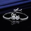 Japanese and Korean Moissanite Light Luxury Niche Swan Jewelry1Kara Women's Pull-Out Bracelet Source