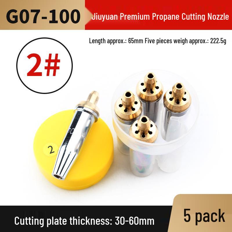 Stainless Steel Propane Cutting Torch Tip for Gas and Oxygen