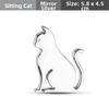 Personalized 3D Metal Cat Sticker Originality Car Exterior Decorative Sticker Car Covering Decor