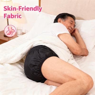 Adjustable Washable Adult Cloth Diapers for Elderly Anti-Leak Reusable Nappy Seniors Abdl