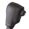 TricoloreExchange DIY Shift Knob Leather Wrap Kit for the Current Atrai Hijet and Hijet Deck Black Leather On Both Black Leather On Top and Bottom