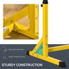 83.5L x 71.5W x 126H cm Dip Station Chin Up Parallel Bars Pull Up Power Tower Home Gym Workout Bicep Tricep Fitness Equipment Height Adjustable