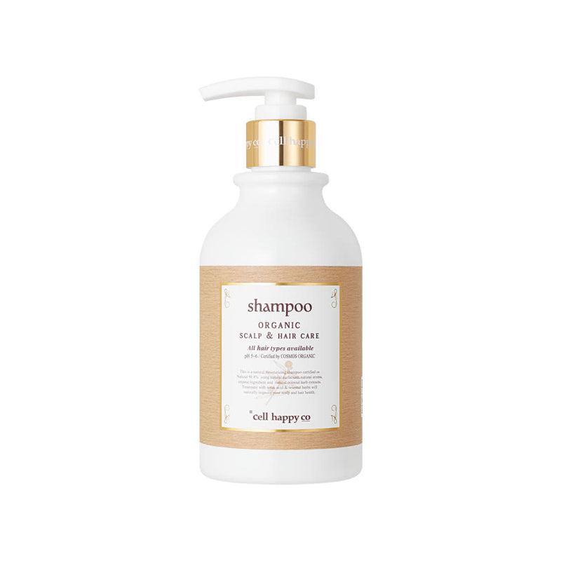 CELL HAPPY CO Shampoing Bio Soin du Cuir Chevelu et des Cheveux 500 ml