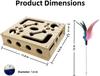Fun Maze To Relieve Boredom Toys Pet Entertainment Claw Grinding Dual-purpose Maze Pet Products Custom Bone Upgrades