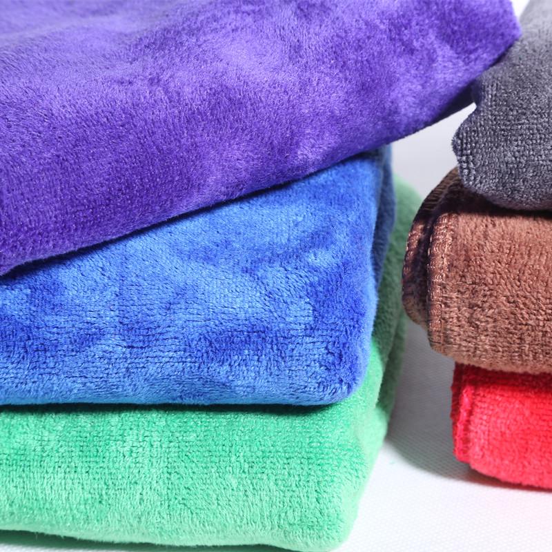 160x60CM Flannel Thickened Car Cleaning Towel - 420g Fine Fiber Coral Fleece Absorbent Towel