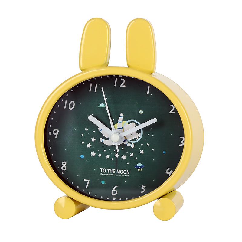New alarm clock for students and children's dormitory bedside alarm clock cute creative desktop electronic clock luminous mute