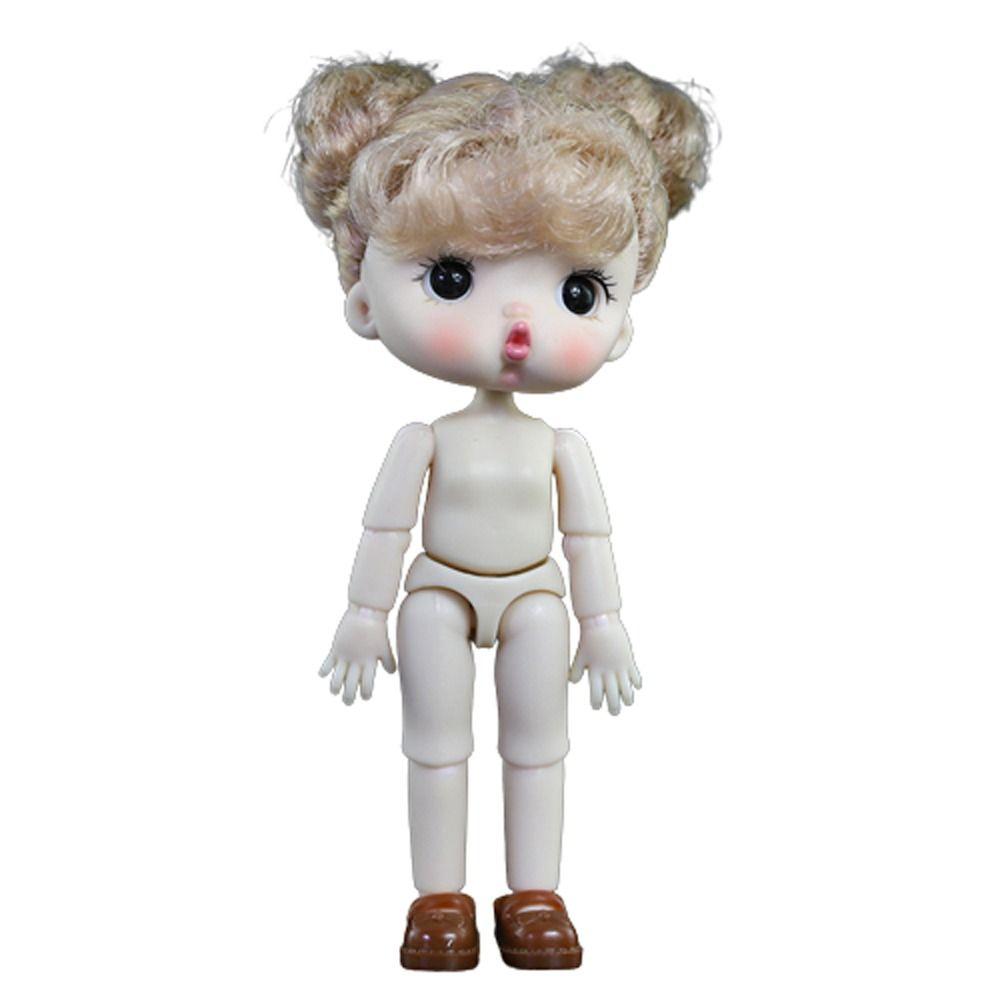 Eyes Removable Joint Movable Joints Doll BJD Semi-finished Toys Nude Body Doll Expression Girl Nude