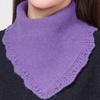 New Detachable Knitted Turtleneck Fake Collar For Women Neck warmer Autumn Winter Warm Cover Head Neck Knitting False Collar