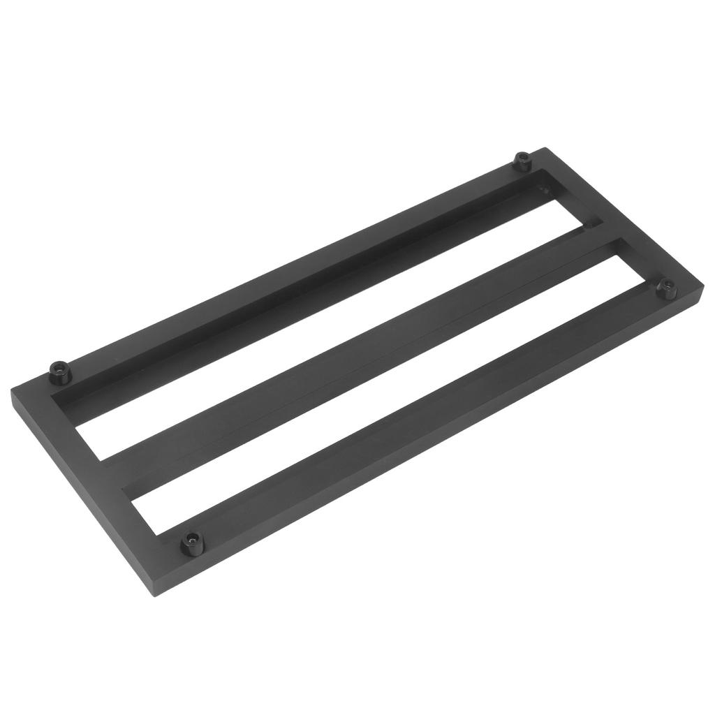 Electric Guitar Effect Pedal Board Aluminum Alloy Guitar Effector Board with Carrying Case