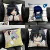 Tomoko KKuroki Anime Kissenbezug Leinen Kissenbezüge Bezug Für Sofa Wohnzimmer Bank Terrasse Boden Leinen Heimdekoration