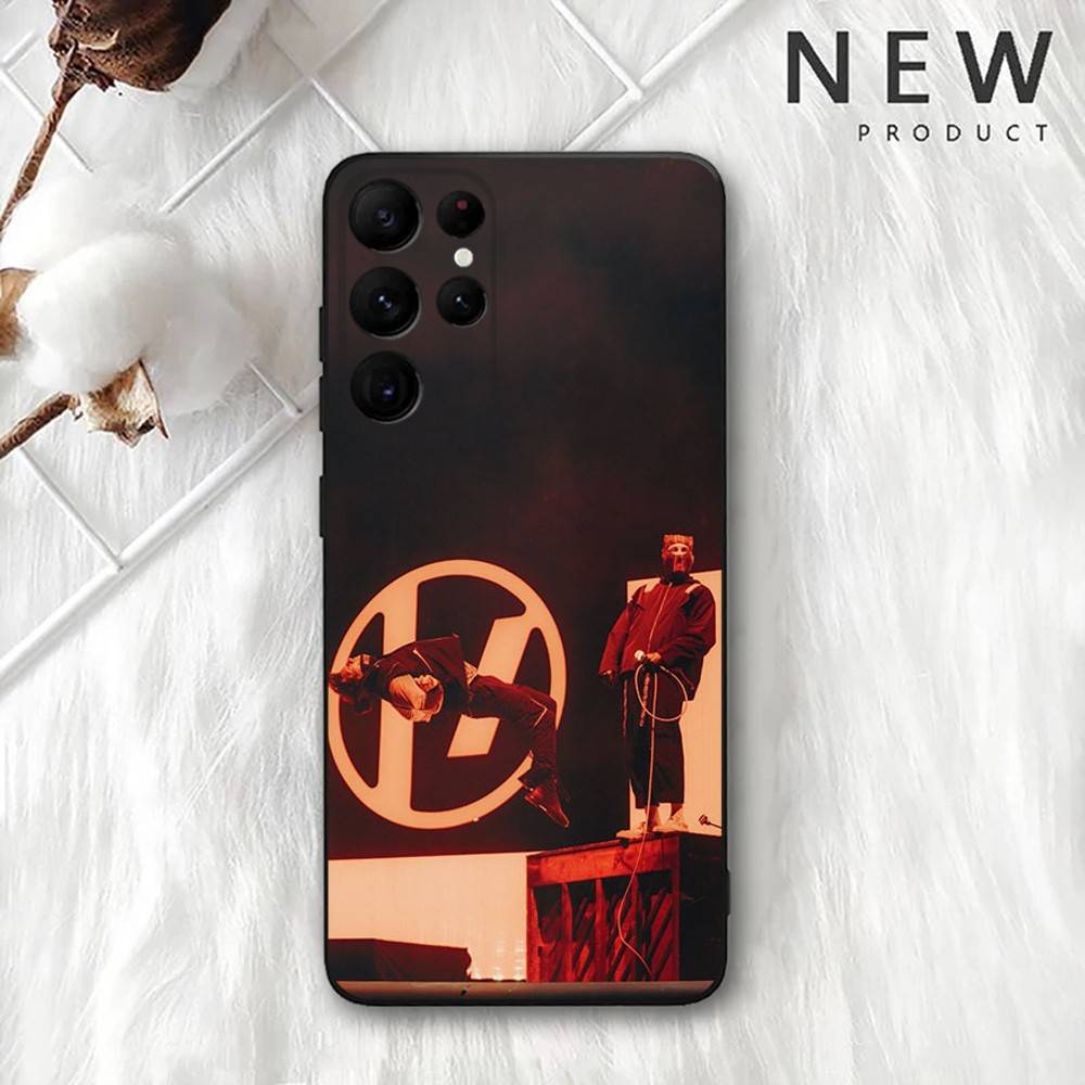 T-Twenty One Pilots Phone Case For Samsung S 25,24,23,22,30,21,10,9,Ultra,Plus,Lite,FE,4,5G Black Soft Case