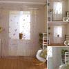 1PC Bunte Schmetterling Gedruckt Tüll Vorhang Fenster Screening Gaze Balkon Voile für Home Hotel
