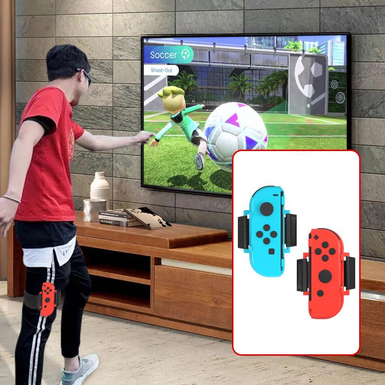 Nintendo Switch OLED 10-in-1 Sportset: Schwert, Golf, Tennisschläger & mehr.