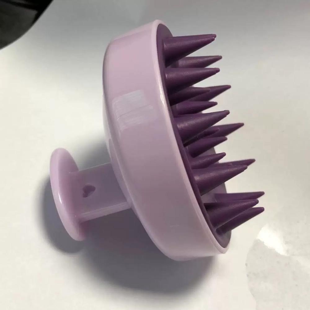 

1PC - Relaxing Essential, Silicone Scalp Massager and Shampoo - Manual, Battery Free, Suitable for Showers and Scalp Cleaners