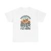 Programming And Beer T Shirt Funny Graphic Unisex Heavy Cotton Tee