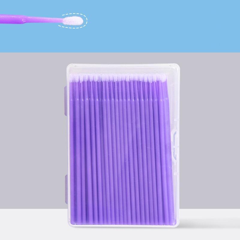 Ультратонкие ватные палочки для макияжа глаз, контуринга, корректора для подводки, снятия макияжа и очистки наращенных ресниц